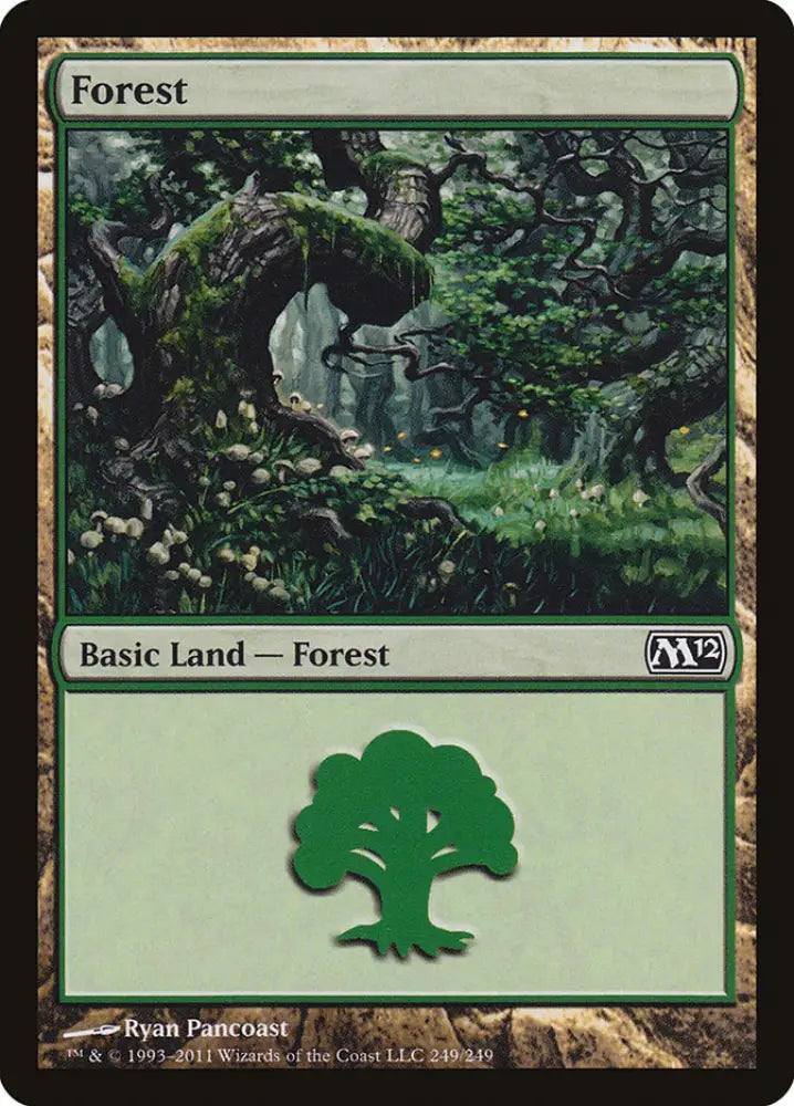 Forest (249) [Magic 2012] - MTG Single