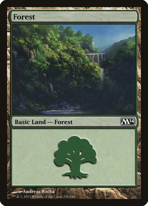 Forest (249) [Magic 2014] - MTG Single