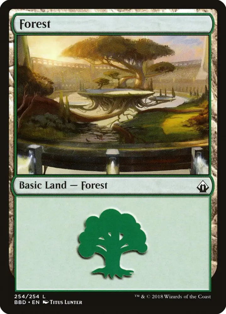 Forest (254) [Battlebond] - MTG Single