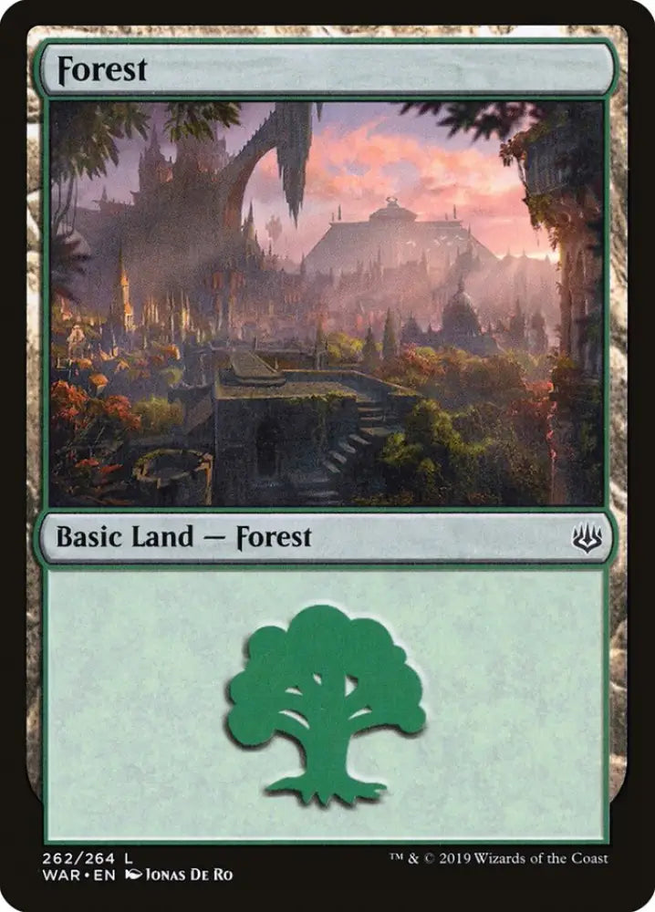 Forest (262) [War of the Spark] - MTG Single
