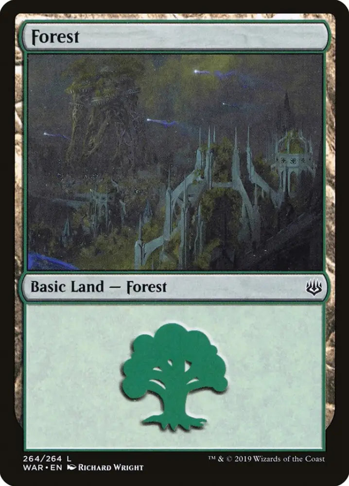 Forest (264) [War of the Spark] - MTG Single