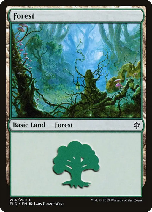 Forest (266) [Throne of Eldraine] - MTG Single
