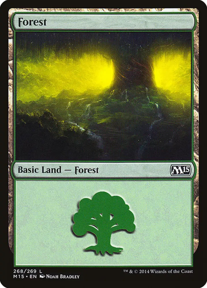 Forest (268) [Magic 2015] - MTG Single