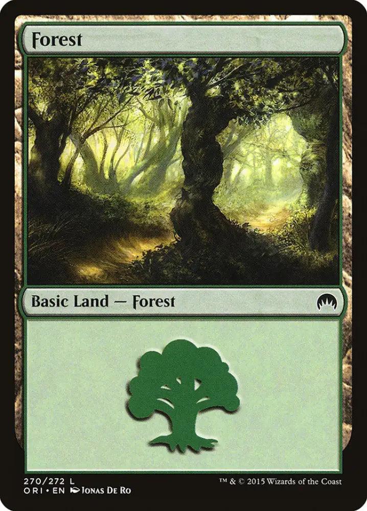 Forest (270) [Magic Origins] - MTG Single