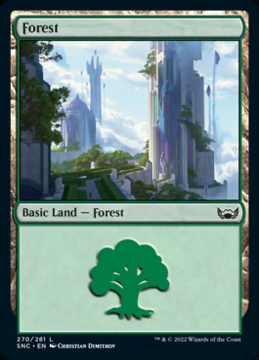 Forest (270) [Streets of New Capenna] - MTG Single
