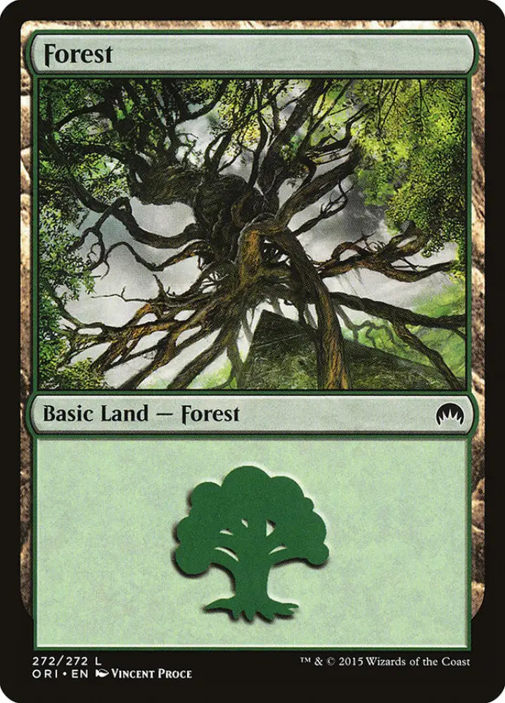 Forest (272) [Magic Origins] - MTG Single
