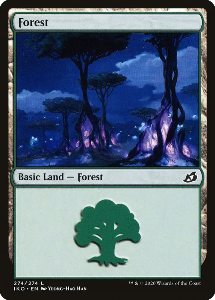 Forest (274) [Ikoria: Lair of Behemoths] - MTG Single
