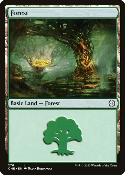 Forest (276) [Phyrexia: All Will Be One] - MTG Single