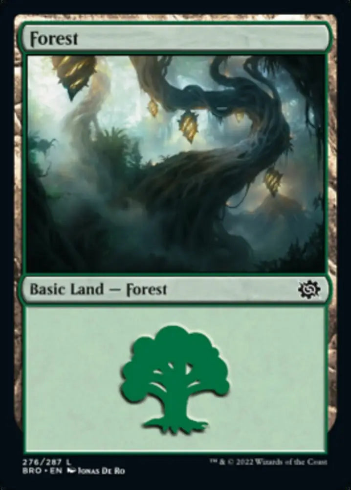 Forest (276) [The Brothers’ War] - MTG Single