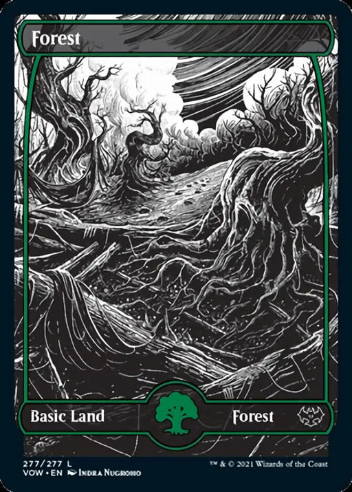 Forest (277) [Innistrad: Crimson Vow] - MTG Single