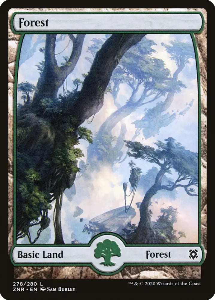 Forest (278) [Zendikar Rising] - MTG Single