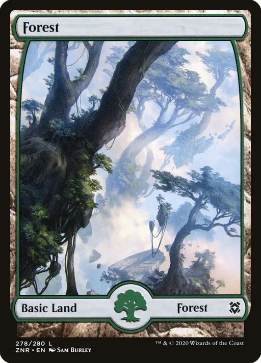 Forest (278) [Zendikar Rising] - MTG Single