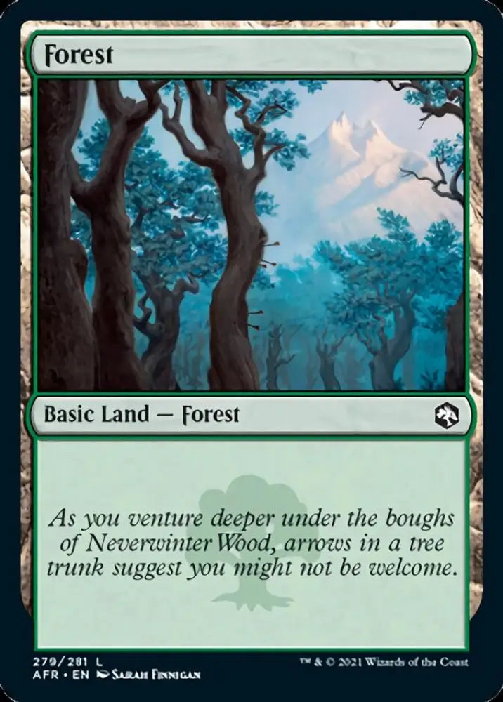 Forest (279) [Dungeons & Dragons: Adventures in the Forgotten Realms] - MTG Single