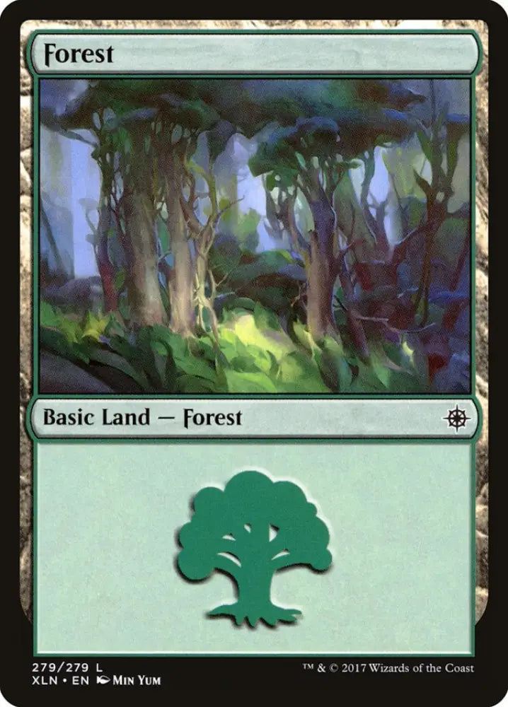 Forest (279) [Ixalan] - MTG Single