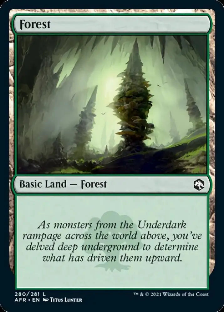 Forest (280) [Dungeons & Dragons: Adventures in the Forgotten Realms] - MTG Single