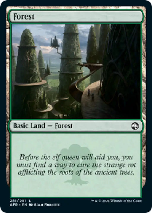 Forest (281) [Dungeons & Dragons: Adventures in the Forgotten Realms] - MTG Single