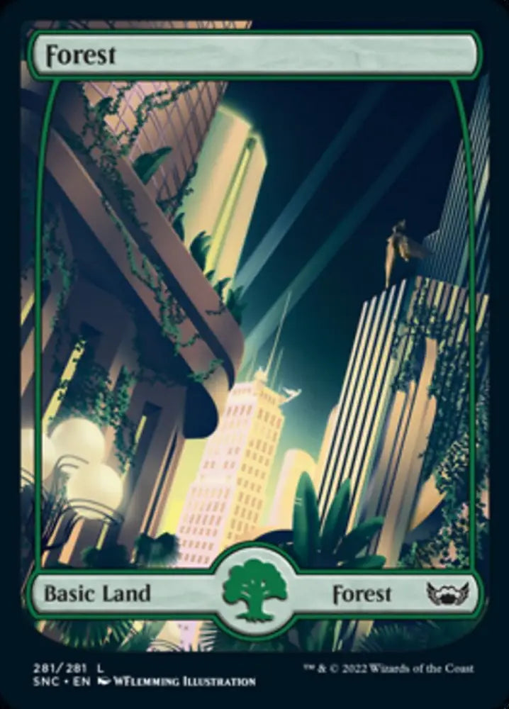 Forest (281) [Streets of New Capenna] - MTG Single