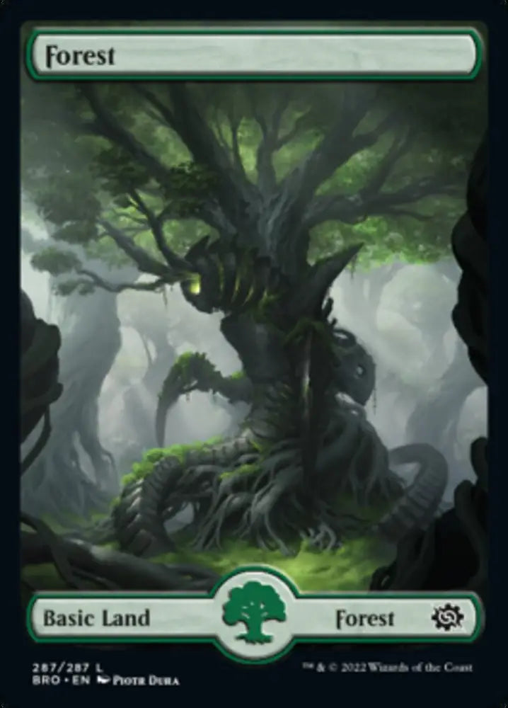 Forest (287) [The Brothers’ War] - MTG Single