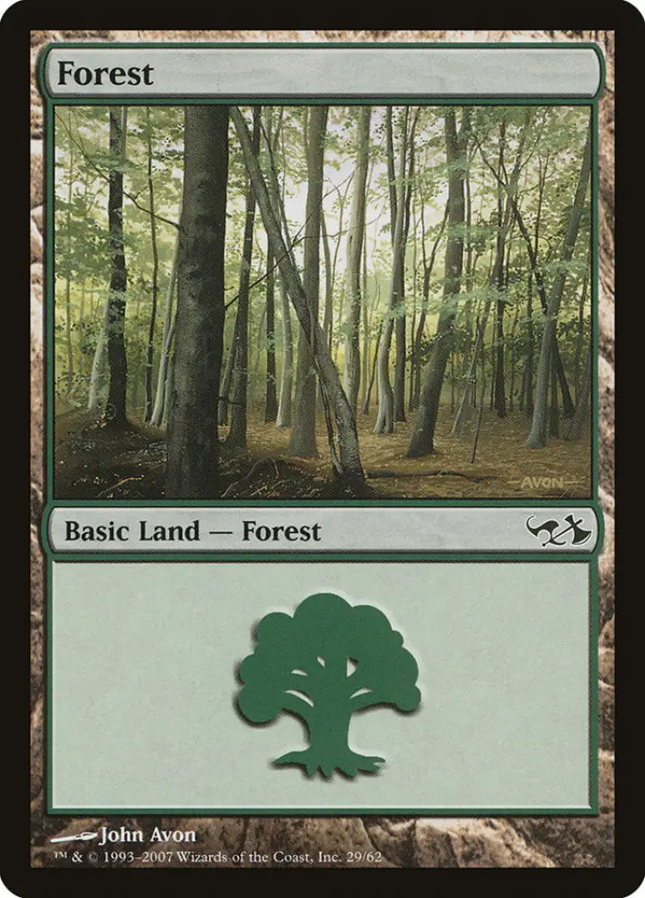 Forest (29) [Duel Decks: Elves vs. Goblins] - MTG Single