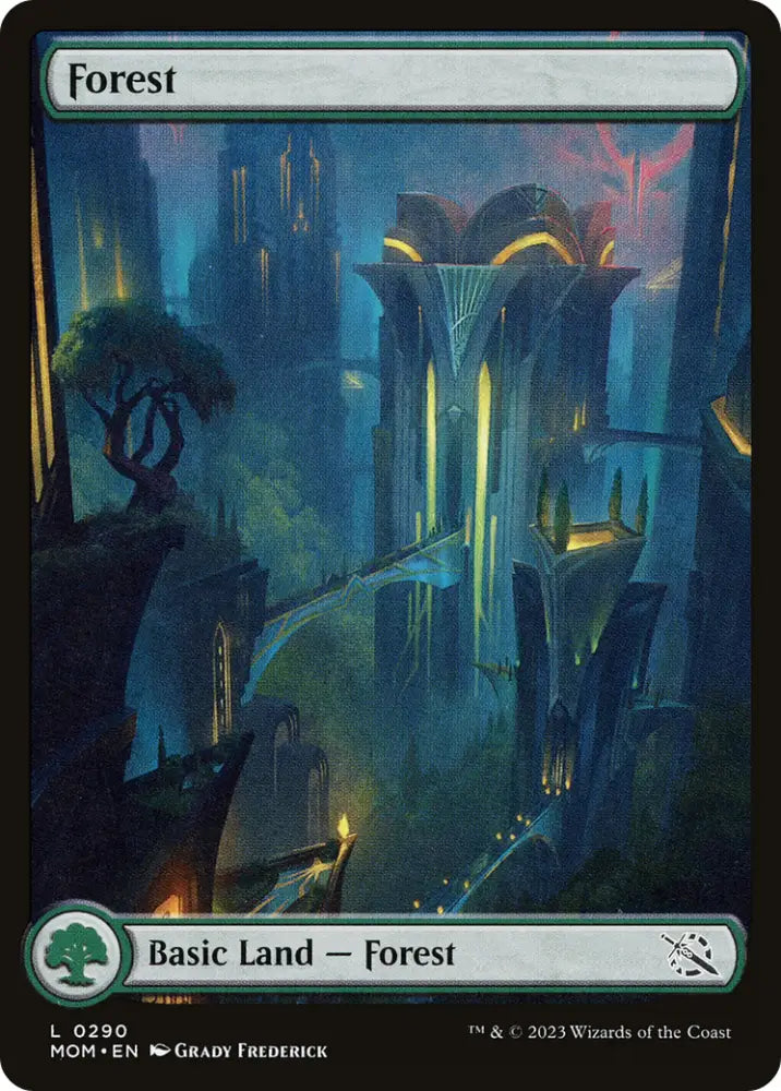 Forest (290) [March of the Machine] - MTG Single