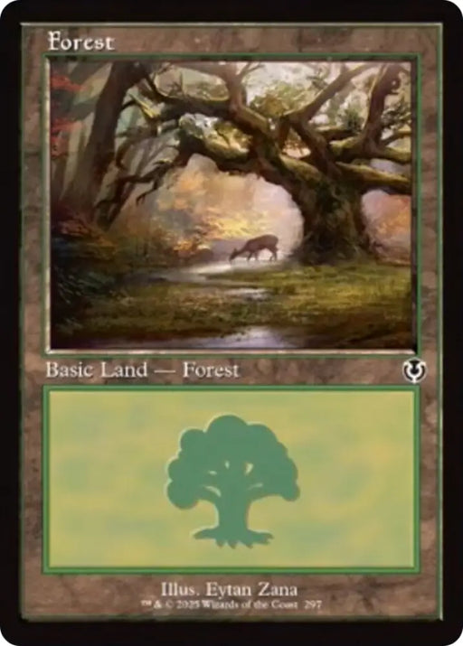 Forest (297) (Retro Frame) [Innistrad Remastered] - MTG Single