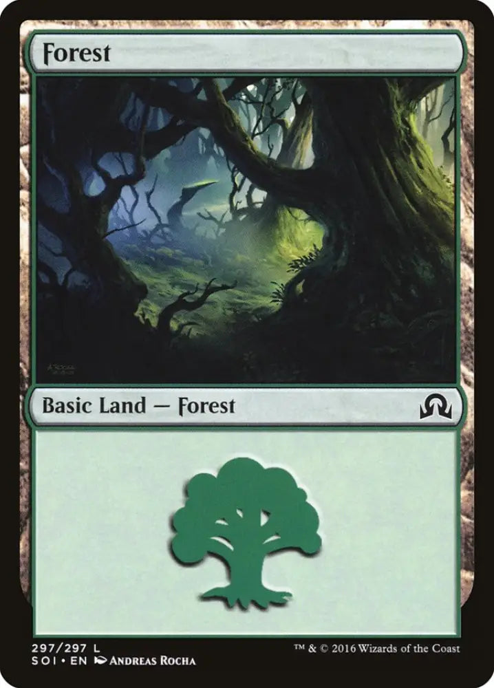 Forest (297) [Shadows over Innistrad] - MTG Single