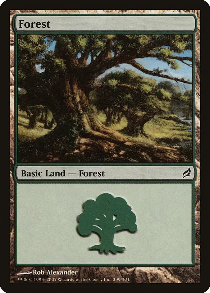 Forest (299) [Lorwyn] - MTG Single