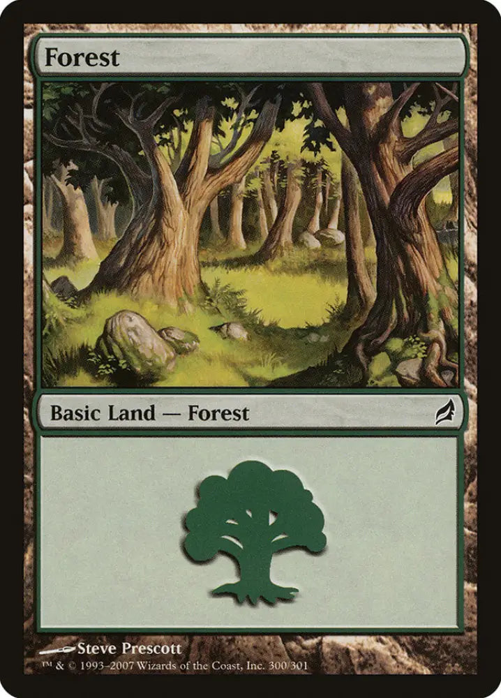 Forest (300) [Lorwyn] - MTG Single