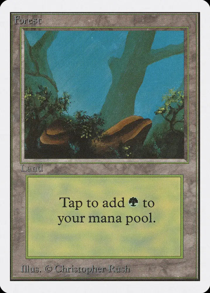 Forest (300) [Unlimited Edition] - MTG Single