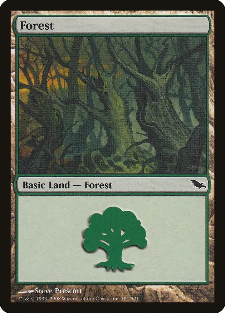 Forest (301) [Shadowmoor] - MTG Single