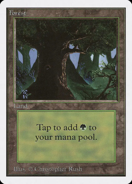 Forest (302) [Unlimited Edition] - MTG Single