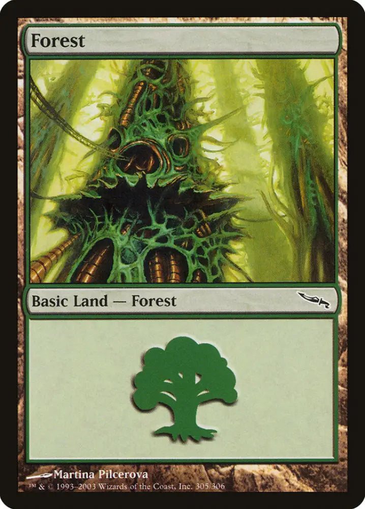 Forest (305) [Mirrodin] - MTG Single