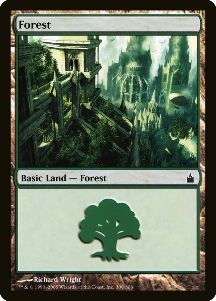 Forest (306) [Ravnica: City of Guilds] - MTG Single