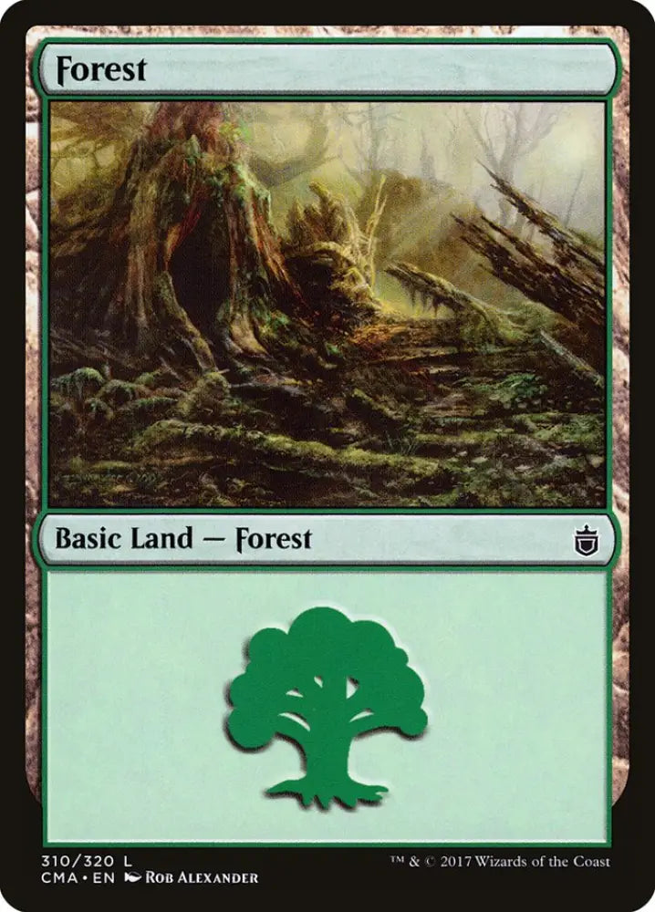 Forest (310) [Commander Anthology] - MTG Single