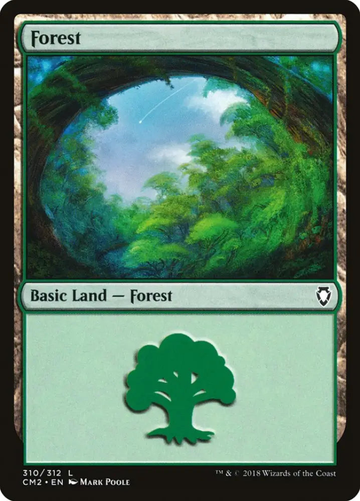 Forest (310) [Commander Anthology Volume II] - MTG Single