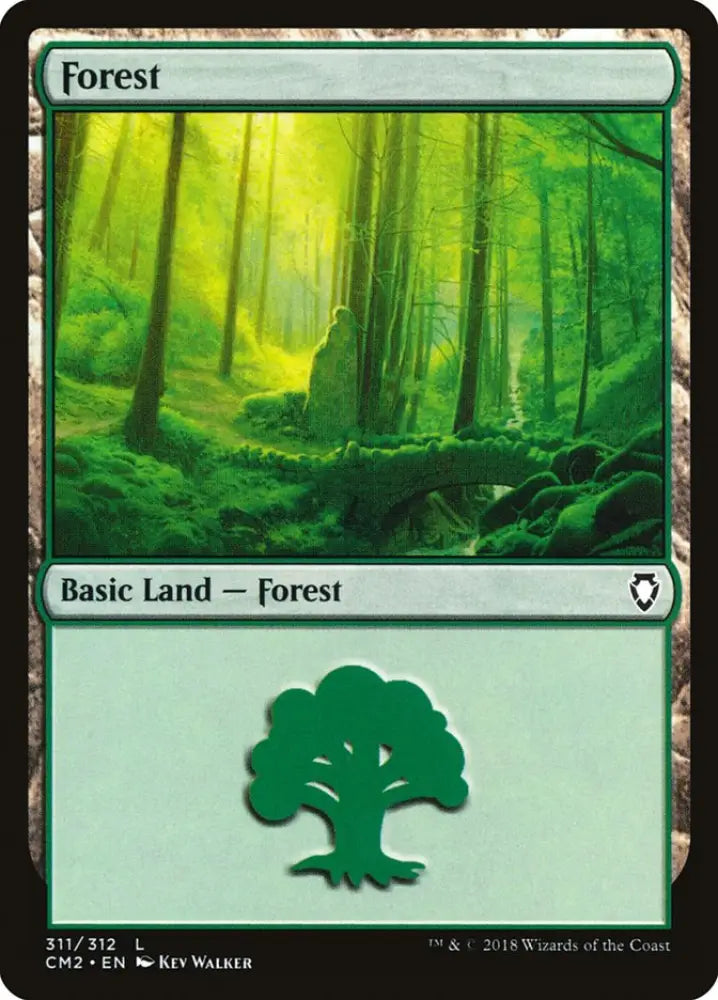 Forest (311) [Commander Anthology Volume II] - MTG Single