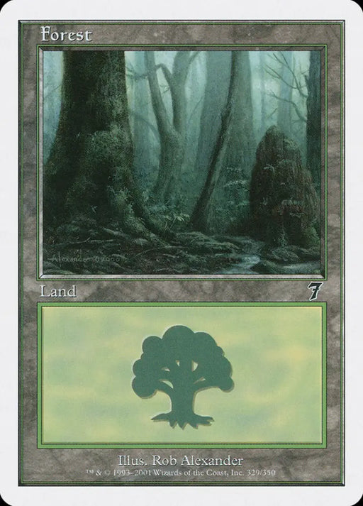 Forest (329) [Seventh Edition] - MTG Single