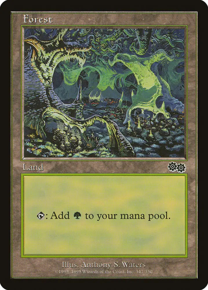 Forest (347) [Urza’s Saga] - MTG Single