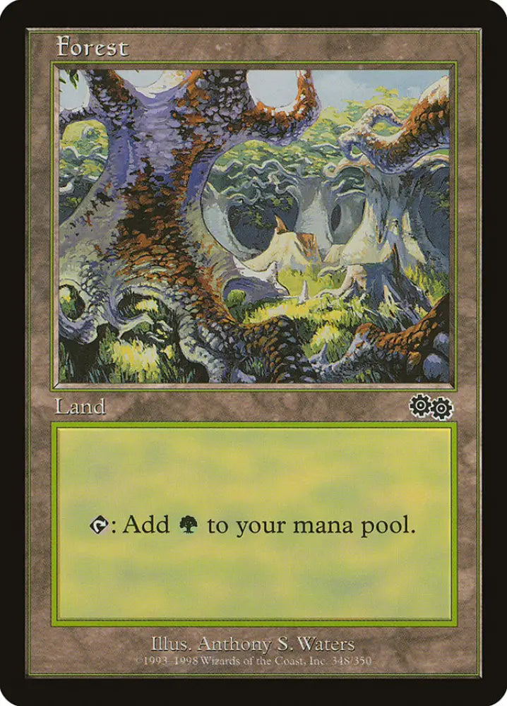 Forest (348) [Urza’s Saga] - MTG Single