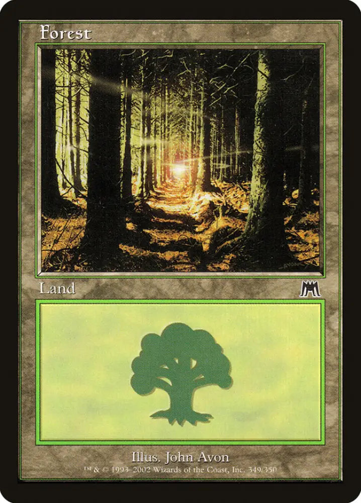 Forest (349) [Onslaught] - MTG Single