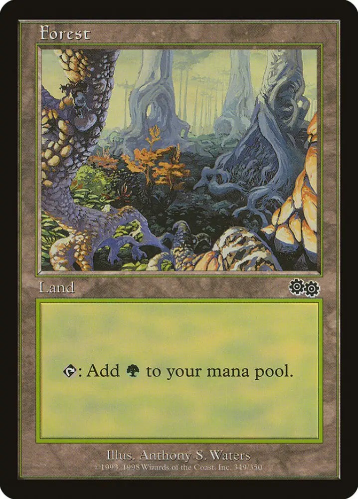 Forest (349) [Urza’s Saga] - MTG Single