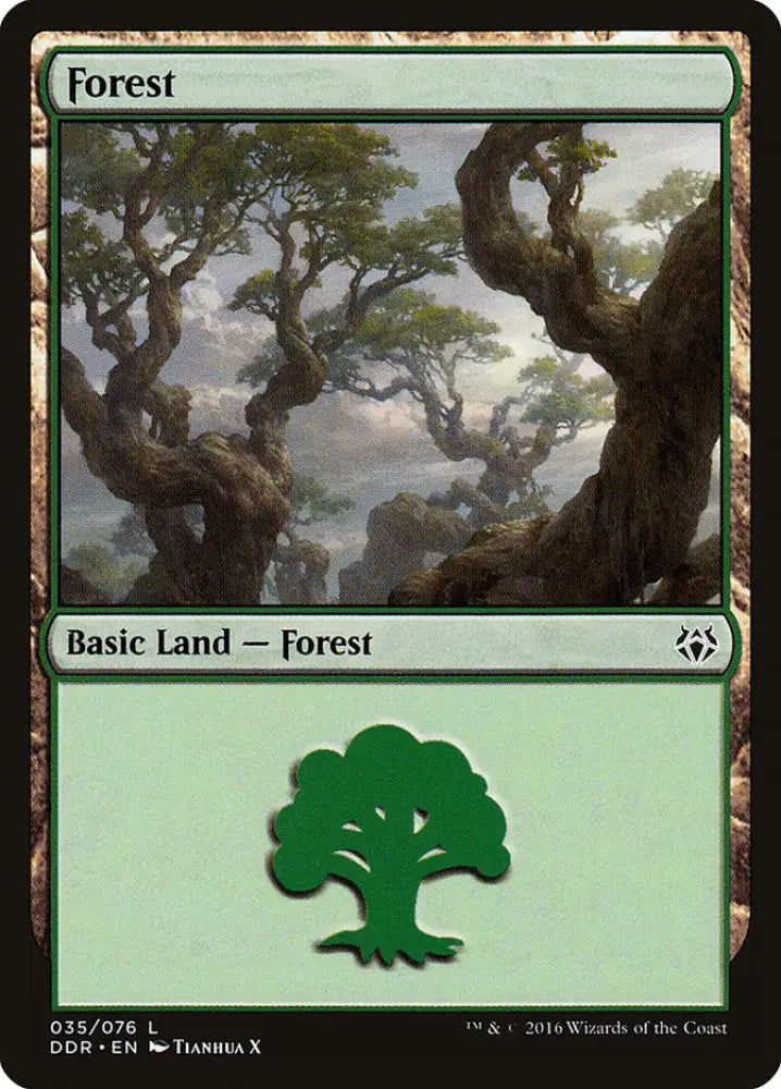 Forest (35) [Duel Decks: Nissa vs. Ob Nixilis] - MTG Single
