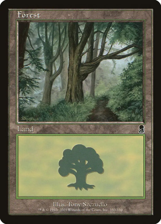 Forest (350) [Odyssey] - MTG Single