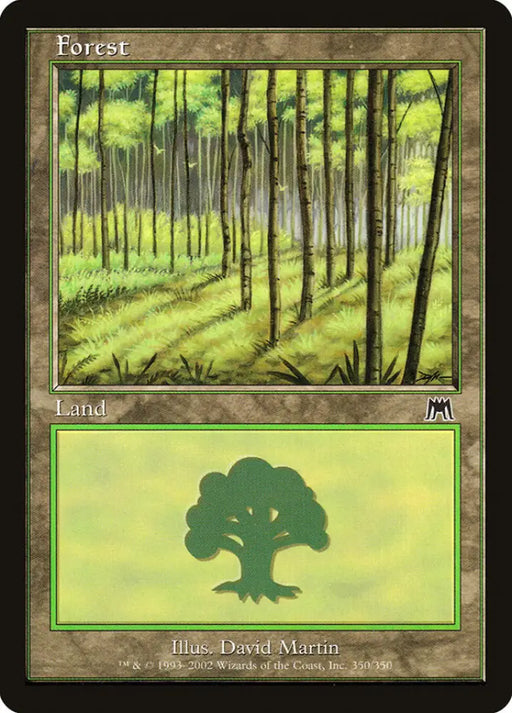 Forest (350) [Onslaught] - MTG Single