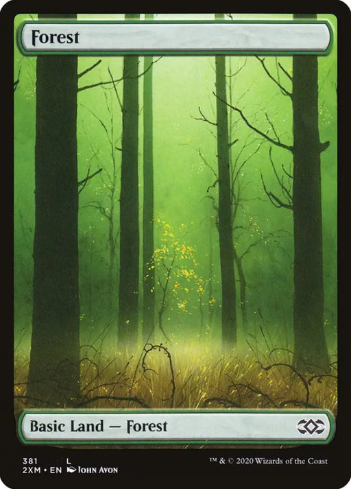 Forest (381) [Double Masters] - MTG Single