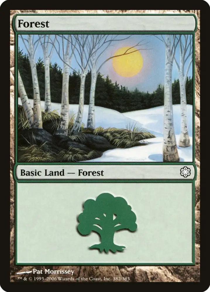 Forest (382) [Coldsnap Theme Decks] - MTG Single