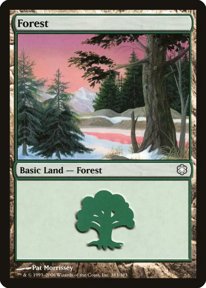Forest (383) [Coldsnap Theme Decks] - MTG Single