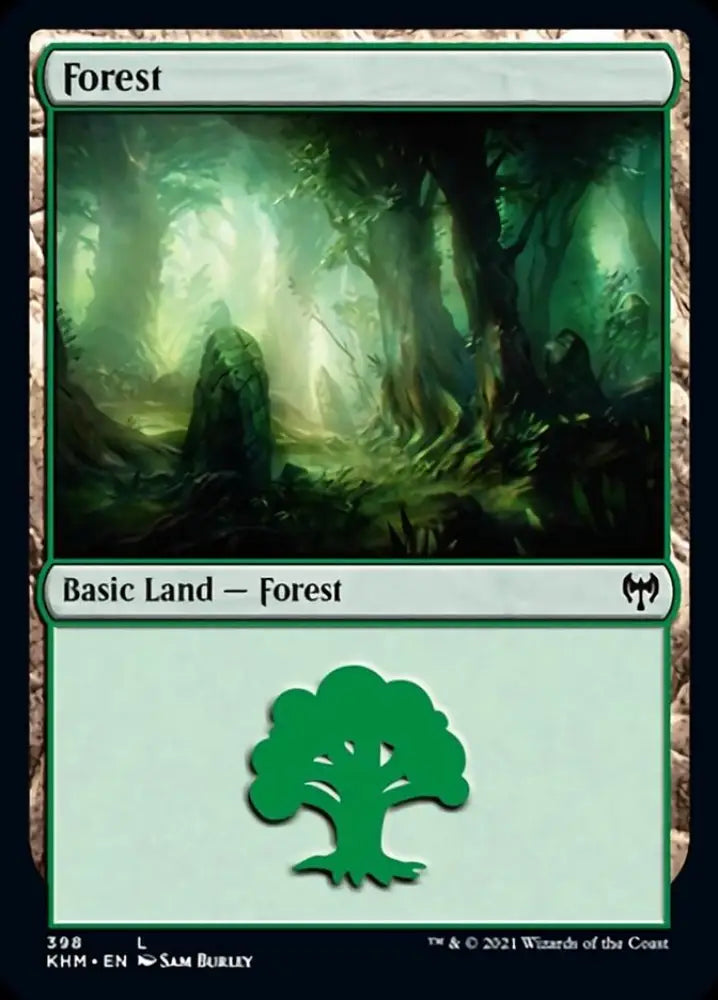 Forest (398) [Kaldheim] - MTG Single