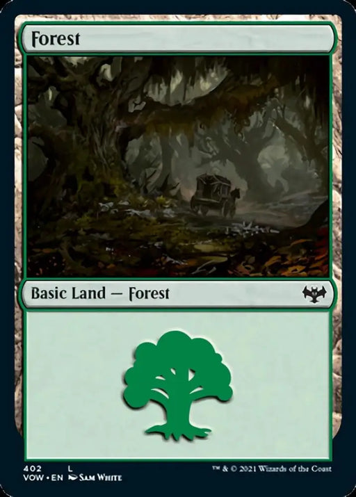 Forest (402) [Innistrad: Crimson Vow] - MTG Single