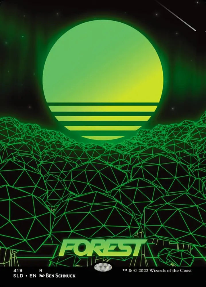 Forest (419) [Secret Lair Drop Series] - MTG Single